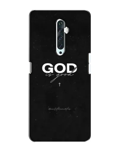 Чехол для OPPO Reno 2Z с картинкой «GOD — Бог над всем»