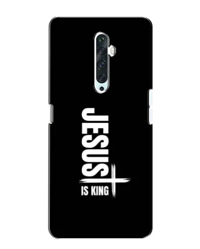 Чехол для OPPO Reno 2Z с картинкой «Вертикаль веры Jesus»