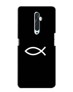 Чохол для OPPO Reno 2Z з картинкою «Символ риби Jesus»