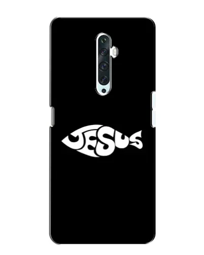 Чехол для OPPO Reno 2Z с картинкой «Рыба Jesus» Чехол для OPPO Reno 2Z с картинкой «Рыба Jesus»