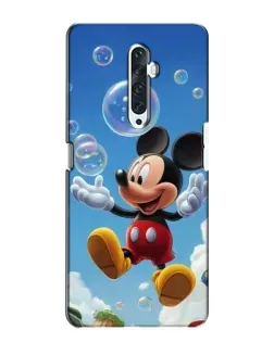 Чехол для OPPO Reno 2Z с картинкой «Mickey и мыльные пузыри»