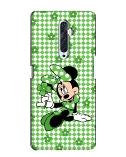 Чехол для OPPO Reno 2Z с картинкой «Mickey в клетку»