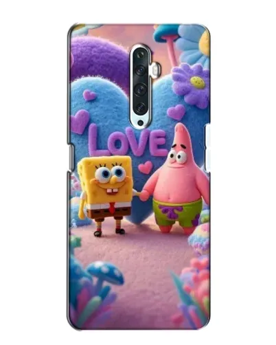 Чехол для OPPO Reno 2Z с картинкой «Губка Боб Патрик»