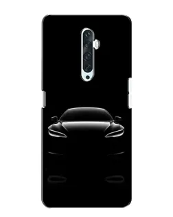 Чохол для OPPO Reno 2Z з картинкою «Силует Tesla Night»