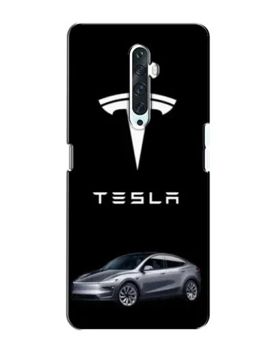 Чехол для OPPO Reno 2Z с картинкой «Tesla Model Y»