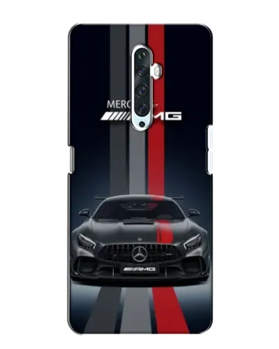 Чехол для OPPO Reno 2Z с картинкой «Mercedes — белый карбон» Чехол для OPPO Reno 2Z с картинкой «Mercedes — белый карбон»