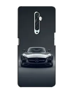 Чехол для OPPO Reno 2Z с картинкой «Mercedes на черном»