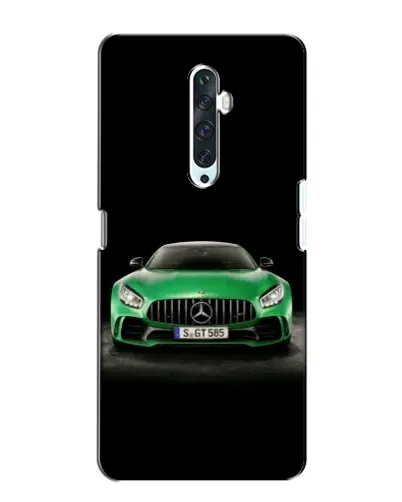 Чехол для OPPO Reno 2Z с картинкой «Mercedes — неоновый лого» Чехол для OPPO Reno 2Z с картинкой «Mercedes — неоновый лого»