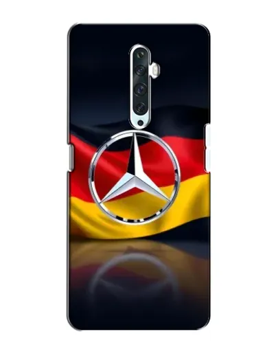 Чехол для OPPO Reno 2Z с картинкой «Mercedes — флаг Германии» Чехол для OPPO Reno 2Z с картинкой «Mercedes — флаг Германии»