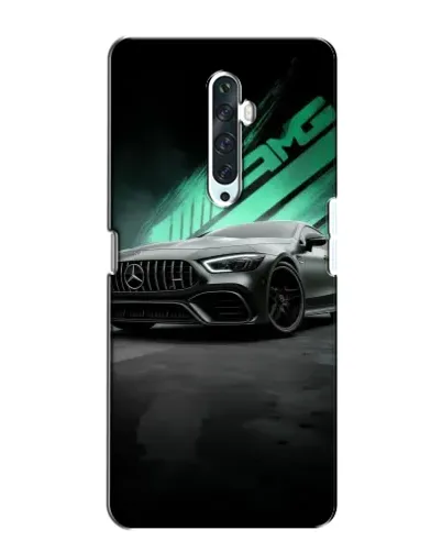 Чехол для OPPO Reno 2Z с картинкой «Темный Mercedes AMG» Чехол для OPPO Reno 2Z с картинкой «Темный Mercedes AMG»