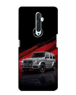 Чехол для OPPO Reno 2Z с картинкой «Mercedes G-Class красный»