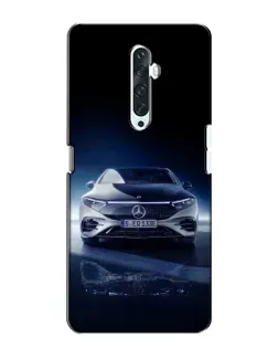 Чехол для OPPO Reno 2Z с картинкой «Ночной Mercedes EQ»
