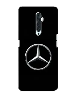 Чехол для OPPO Reno 2Z с картинкой «Mercedes классический лого»