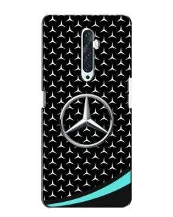 Чехол для OPPO Reno 2Z с картинкой «Mercedes — бирюзовый акцент»
