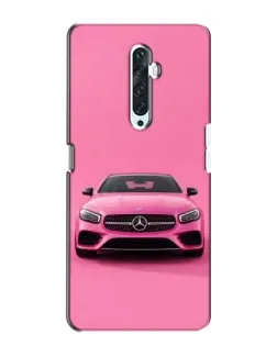 Чехол для OPPO Reno 2Z с картинкой «Розовый Mercedes AMG» Чехол для OPPO Reno 2Z с картинкой «Розовый Mercedes AMG»