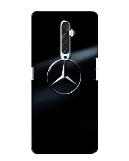 Чехол для OPPO Reno 2Z с картинкой «Mercedes на металле» Чехол для OPPO Reno 2Z с картинкой «Mercedes на металле»