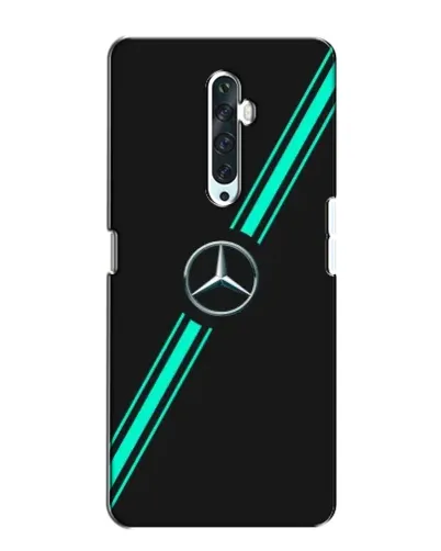 Чехол для OPPO Reno 2Z с картинкой «Спортивные линии Mercedes» Чехол для OPPO Reno 2Z с картинкой «Спортивные линии Mercedes»