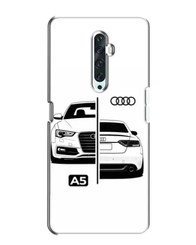 Чехол для OPPO Reno 2Z с картинкой «Audi — контрастный дизайн» Чехол для OPPO Reno 2Z с картинкой «Audi — контрастный дизайн»