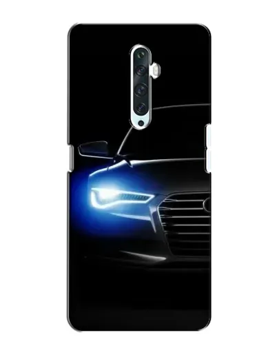 Чехол для OPPO Reno 2Z с картинкой «Неоновый взгляд Audi» Чехол для OPPO Reno 2Z с картинкой «Неоновый взгляд Audi»
