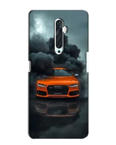 Чехол для OPPO Reno 2Z с картинкой «Audi в облаках дыма» Чехол для OPPO Reno 2Z с картинкой «Audi в облаках дыма»