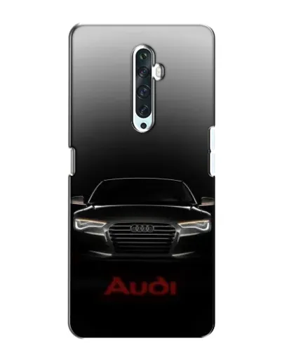 Чехол для OPPO Reno 2Z с картинкой «Audi — градиентный контур» Чехол для OPPO Reno 2Z с картинкой «Audi — градиентный контур»
