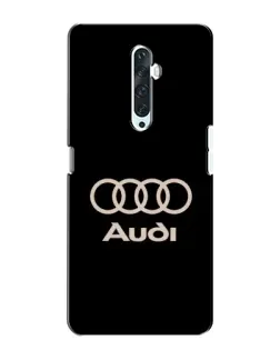 Чехол для OPPO Reno 2Z с картинкой «Audi — золотой логотип»