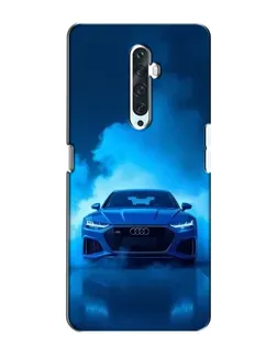 Чехол для OPPO Reno 2Z с картинкой «Audi — голубая энергия»