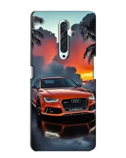 Чехол для OPPO Reno 2Z с картинкой «Audi — закат»