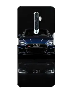 Чехол для OPPO Reno 2Z с картинкой «Audi — ночное отражение»