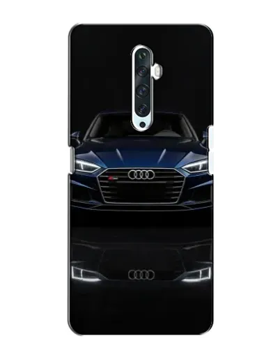 Чехол для OPPO Reno 2Z с картинкой «Audi — ночное отражение» Чехол для OPPO Reno 2Z с картинкой «Audi — ночное отражение»