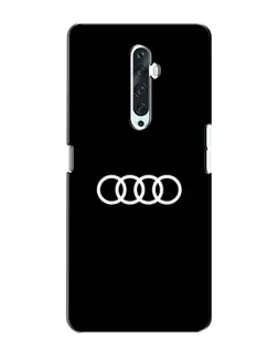 Чехол для OPPO Reno 2Z с картинкой «Audi White Logo»