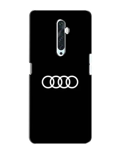 Чехол для OPPO Reno 2Z с картинкой «Audi White Logo» Чехол для OPPO Reno 2Z с картинкой «Audi White Logo»