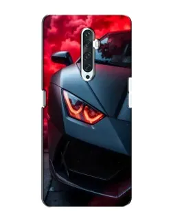Чохол для OPPO Reno 2Z з картинкою «Lamborghini червоне сяйво»