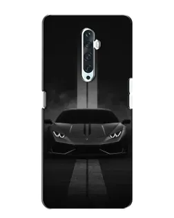 Чехол для OPPO Reno 2Z с картинкой «Lamborghini симметрия дорог»