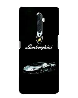 Чехол для OPPO Reno 2Z с картинкой «Логотип Lamborghini классика»