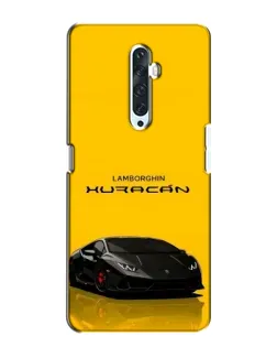 Чехол для OPPO Reno 2Z с картинкой «Lamborghini Huracan черный»