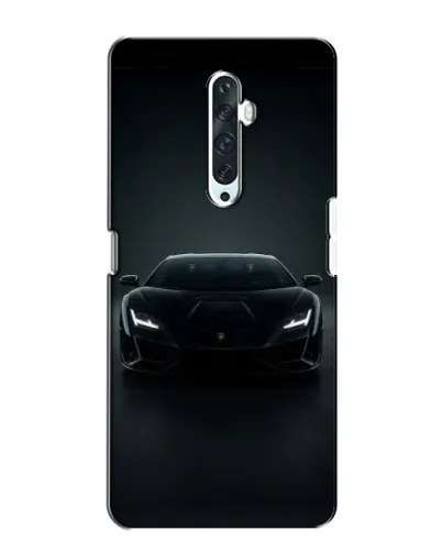 Чехол для OPPO Reno 2Z с картинкой «Черный Lamborghini Aventador» Чехол для OPPO Reno 2Z с картинкой «Черный Lamborghini Aventador»