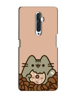 Чехол для OPPO Reno 2Z с картинкой «Кофейный Пушин» Чехол для OPPO Reno 2Z с картинкой «Кофейный Пушин»