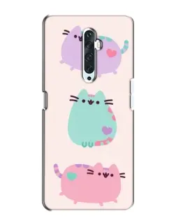 Чехол для OPPO Reno 2Z с картинкой «Pusheen трио» Чехол для OPPO Reno 2Z с картинкой «Pusheen трио»