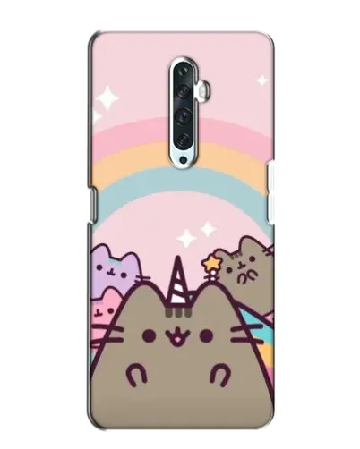 Чехол для OPPO Reno 2Z с картинкой «Единорог Pusheen»