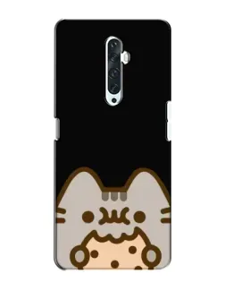 Чехол для OPPO Reno 2Z с картинкой «Пушин на черном» Чехол для OPPO Reno 2Z с картинкой «Пушин на черном»