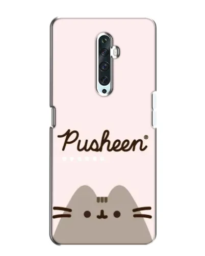 Чехол для OPPO Reno 2Z с картинкой «Pusheen логотип»