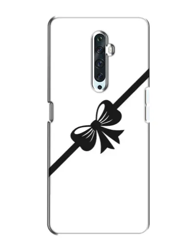 Чехол для OPPO Reno 2Z с картинкой «Диагональный бант»