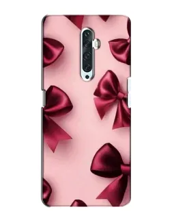 Чехол для OPPO Reno 2Z с картинкой «Бордовый атлас»