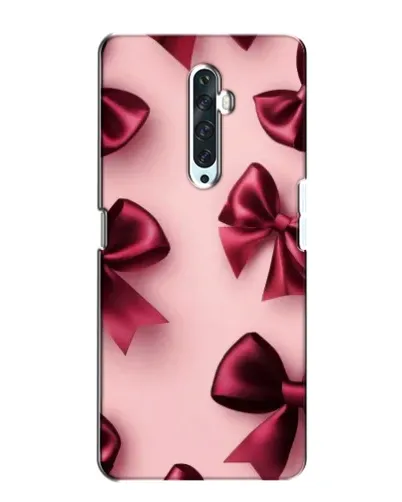 Чехол для OPPO Reno 2Z с картинкой «Бордовый атлас»