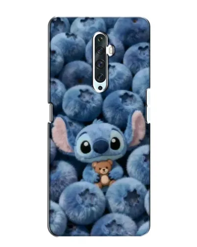 Чехол для OPPO Reno 2Z с картинкой «Стич и голубика» Чехол для OPPO Reno 2Z с картинкой «Стич и голубика»