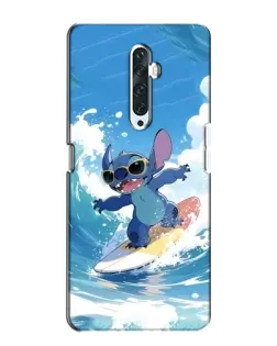 Чехол для OPPO Reno 2Z с картинкой «Стич на волне» Чехол для OPPO Reno 2Z с картинкой «Стич на волне»