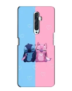 Чехол для OPPO Reno 2Z с картинкой «Stitch и Angel Love» Чехол для OPPO Reno 2Z с картинкой «Stitch и Angel Love»