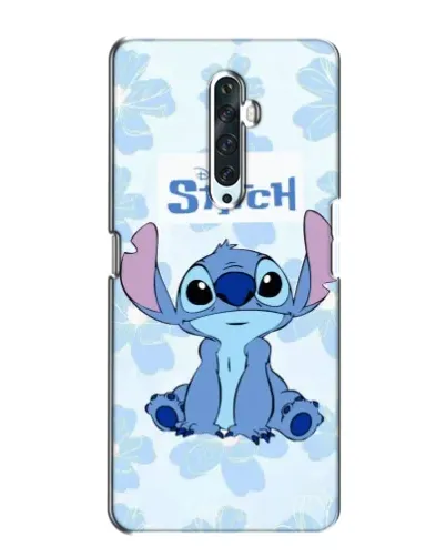 Чехол для OPPO Reno 2Z с картинкой «Stitch среди цветов» Чехол для OPPO Reno 2Z с картинкой «Stitch среди цветов»