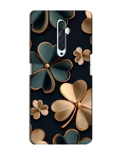 Чехол для OPPO Reno 2Z с картинкой «Клевер в золоте»